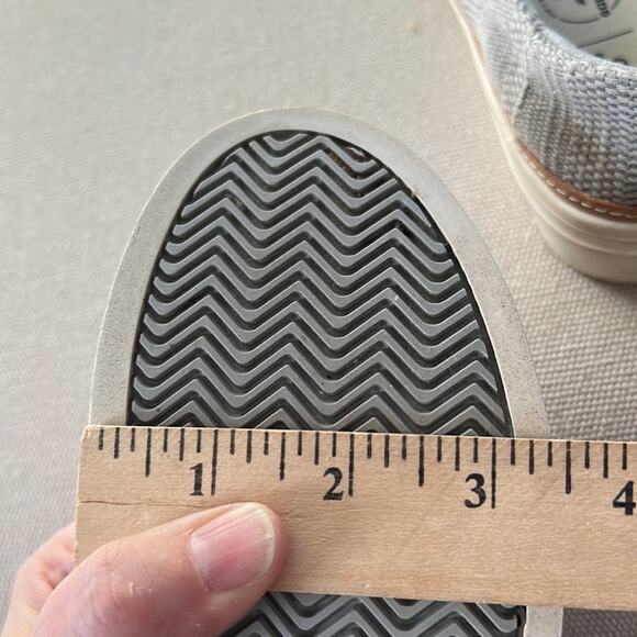 Tom’s Parker Cupsole gray slip-on durable and comfortable canvas sneakers 6.5 W - Picture 14 of 16